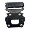 Aluminum 45mm Inner Width Quick Release Metal Strap Tactical Belt Glasses Rope Buckle
