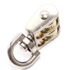 BT-0173 Metal Sheave Zinc Alloy Fixed Pulley Crown Block and Tackle Lifting Wheel Mini Single Double Pulley