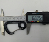 Heavy-Duty Aluminum Snap Hook with Flat Strap Slot & Anti-Corrosion Coating