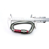 Heavy Duty Safety Rock Carabiner Screw Lifting Hook 25kn Self-locking Carabiner Custom Logo Climbing Metallic Carabiner