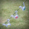 Frog Bicycle Silicone Light Mountain Bike Warning Bicycle Line Tube Light Seat Cushion Rear Camping Hanging Light