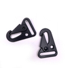 25mm Zinc Alloy Olecranon Clasp Ring Strap Matt Black 1Inch Clip Eagle Beak HK Snap Hook Hk Sling Clips