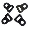 Black Spray-paint Sheet Metal Bending Fabrication for Bed Frame Parts Car Safety Belt End Car Seat Belt Accessories