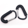 BT-S588 Multi Hook Aluminum 6061 Oversized Decoy Rig Carabiner Baby Stroller Hook Custom Camping Snap Black Carabiner