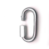 Carabiner Clips 7x70mm Stainless Steel Quick Link Kook Chain Rope Repair Link Marine Chain Safety Hook