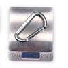 BT-244A Heavy Duty Custom Galvanized Safety Spring Silver Flat Quick Release Carabiner Snap Hook