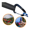 Aluminum 7075 12KN Wire Gate Hook Safety Hammock Hanger Aluminum Carabiner Hook