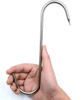 10inch10mm Heavy Duty Stainless Steel Butcher Hooks for Hanging Beef Meat Hook Suspension Hooks