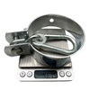 100MM Zinc Plated Swing Set Hangers Heavy Duty Oval Snap Hook for Hanging Outdoors Hangers Playground Equipment Carabiner
