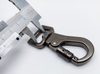 Swivel Snap Hook Dog Leash Practical Strap Screw Buckle Metal Snap Hooks Keychain High Quality Locking Carabiner