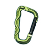 Snake Embossed Handbag Aluminum Snap Hook ,No Tensile Strength Carabiner Bit Aluminum Snap Hook, Hook in Multiple Colors