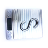 BT-90 6mm Kitchen Clothing Cloak Silver Hanger Hat Garment Display Stainless Steel 304 Silver Metal S Hook