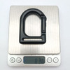 38MM Zinc Alloy Webbing Belt Clasp Strap Buckle Hook D-shaped Hook