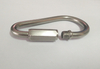 Stainless Steel 316 Pear Shaped Quick Release Snap Shackle Locking Carabiner Heavy Duty Hooks Hanging Hammock