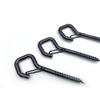 Amazon Hot Sale Black Love Shape Eye Bolt Factory Price Products for Sale Steel Swing Hook Screw Hardware Eye Bolt Galvanized