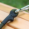 Outdoor Hiking Buckle Elastic Rope 8mm Thick Elastic Rope Luggage Tie Tent Rope Hook Camping Clothes Line