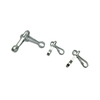 30mm-120mm 4293 Simple Hook Lanyard Metal Spring Clips Snap Hook Lobster Clasp Practical Hook Fittings