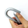 Heavy Duty Zinc Plated Spring Carabiner Rigging Hardware Cargo Hook for Marine