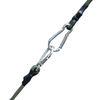 Adjustable Hook Elastic Bungee Cord Gym Tension Rope Carabiner Hooks for Luggage Rack Cargo Hand Carts Bike Camping Etc