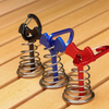 Aluminum Alloy Tent Accessories Outdoor Camping Canopy Wind Rope Buckle Fish Bone Spring Pallet Hook Multi-functional Buckle