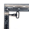 Wholesale High Quality Black Carabiner Hook for Bag/Lanyards /Pet Snap Hook Clips
