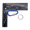 5mmx57mm Aluminum Key Hook Spring Clip Keychain Carabiner Karabiner Bagpack Camping Snap Hook Custom Carabiner