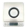 Factory Wholesale 38MM Steel O Ring Hardware Accessories Matte Black O Ring for Bag