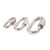 Metal Lock Screw Snap Carabiner Key Chain Clip Camp Mountaineering Quick Links Hook Climbing Accessories