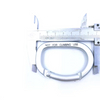 Wholesale Fashionable Safety Aluminum Hook Outdoor D Shaped Carabiner for Keychain