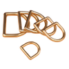 BT-B036 Metal Buckle Hardware Accessory Solid Brass Strap for Handbags Leash D Ring