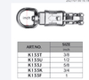 Fixed Double Wheel Panic Snap Hook,horse Head Carabiner,secure Locking Clip for Horse Quick Release Hooks
