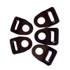 Black Spray-paint Sheet Metal Bending Fabrication for Bed Frame Parts Car Safety Belt End Car Seat Belt Accessories