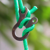 Mountaineering Buckle Outdoor Equipment 3-hole Multi-purpose Quick Knot Buckle Knotting Tool
