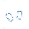 Square-shaped Aluminum Carabiner Outdoor Multi-function Metal Key Chain Hook