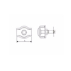 High Quality DIN741 Malleable Electro Galvanized ,Stainless Steel,Double/Simplex Wire Rope Clip ,