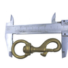 BT-Z005 Solid Brass Bolt Snaps for Handbag Carabiner Manufacturer Swivel Round With Eye Snap Hooks