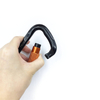 Aluminum Snap Hook with Screw Lock, Secure Buckle Hanging Padlock for Camping Tents, Backpacks, Hiking Gear