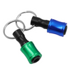 1/4 1/6 Inch Six-piece Set Adapter Change Keychain Portable Bit Holder Extension Bar Drill Screw Batch Head Quick Change Sleeve