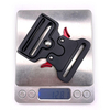 5CM Wide Belt Safety Webbing Zinc Alloy Metal Webbing Metal Hooks Side Release Metal Buckle