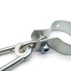 Zinc Plated Swing Clamp Hook With Snap Hook in Carabiner Rigging Hardware for Pipe Swing Hanger