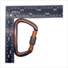 26KN D Shape Heavy Duty Custom Rotating Carabiner Hook Safety Lock Carabiner Karabiner