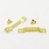 Golden Silver Black Sawtooth Picture Frame Hanger Hanging Photo Oil Painting Mirror Saw Tooth Hooks With Screws