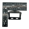 18kn Steel Black Adjuster 4000lbs Hardware Metal Safety Harness Webbing Accessories Buckle