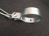 BT-A667 Rigging Hardware Pair of Galvanized Metal Swing Fixings Round Swing Fixing With Carabiner Hook Swing Hanger