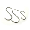 Stainless Steel 304 Big S Hook Hanging Meat Swivel S Hook Metal Heavy Meat Hook