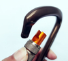 Aluminum Carabiner 25KN Professional Manufacturer Ultra-Light Locking Carabiner Industrial Personal Safety