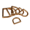 BT-B036 Metal Buckle Hardware Accessory Solid Brass Strap for Handbags Leash D Ring