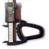 BT-P01 Outdoor Retail Industry Plastic Backpack D Shape Buckle Hook Tactical Clip Carabiner Plastic Hook Clip