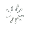 30mm-120mm 4293 Simple Hook Lanyard Metal Spring Clips Snap Hook Lobster Clasp Practical Hook Fittings