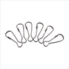40mm Nickel Plated Rope Clip Metal Hook Lanyard Hook Clip Keychain Camping Clasp